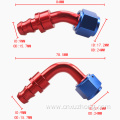 Oil Cooler Hose Fitting 45degree